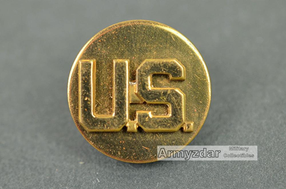 WW2 US Collar disc „US“ | Armyzdar